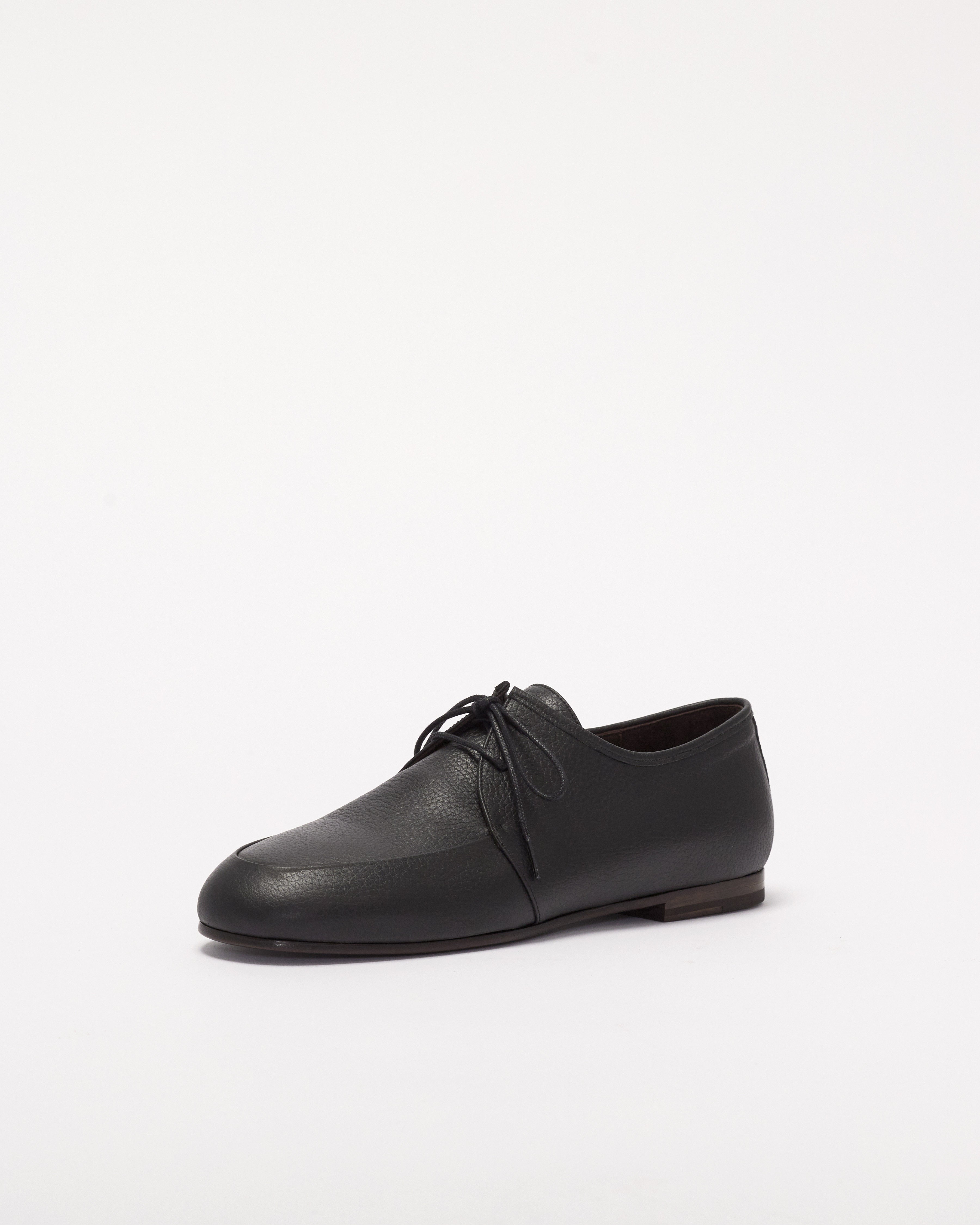 Evelyne - Leather in Black
