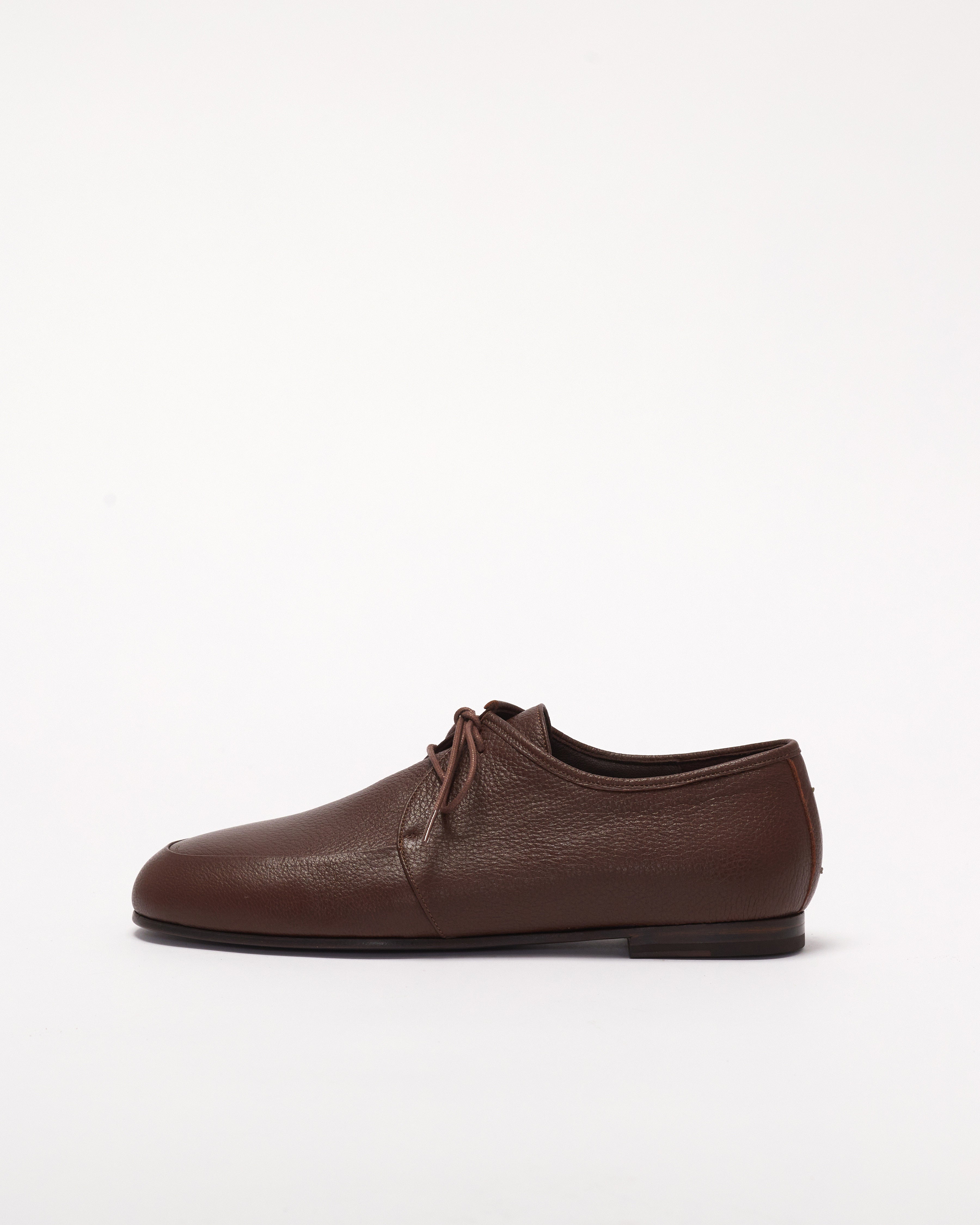 Evelyne - Leather in Wine Brown