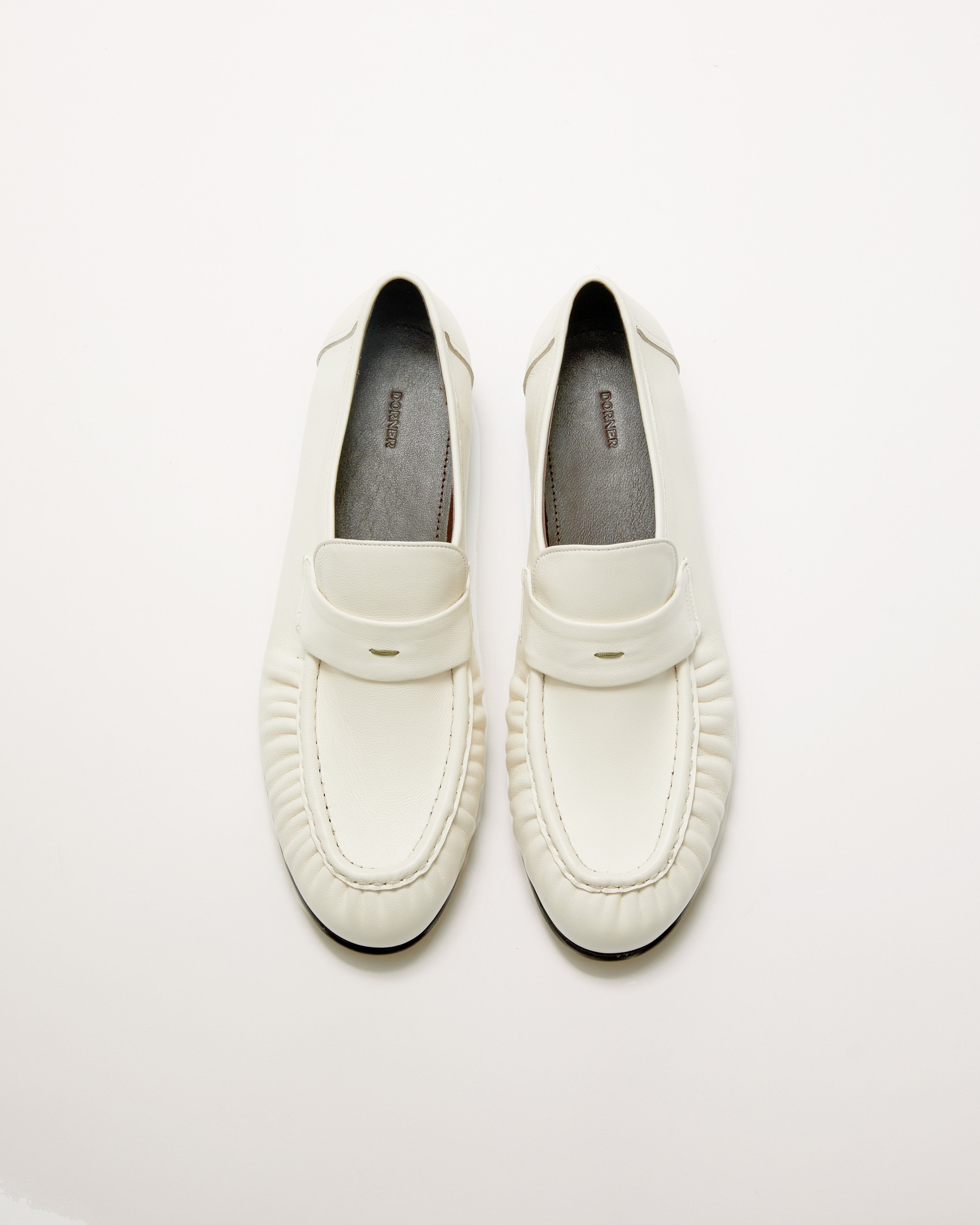 Louis - Leather in Creme