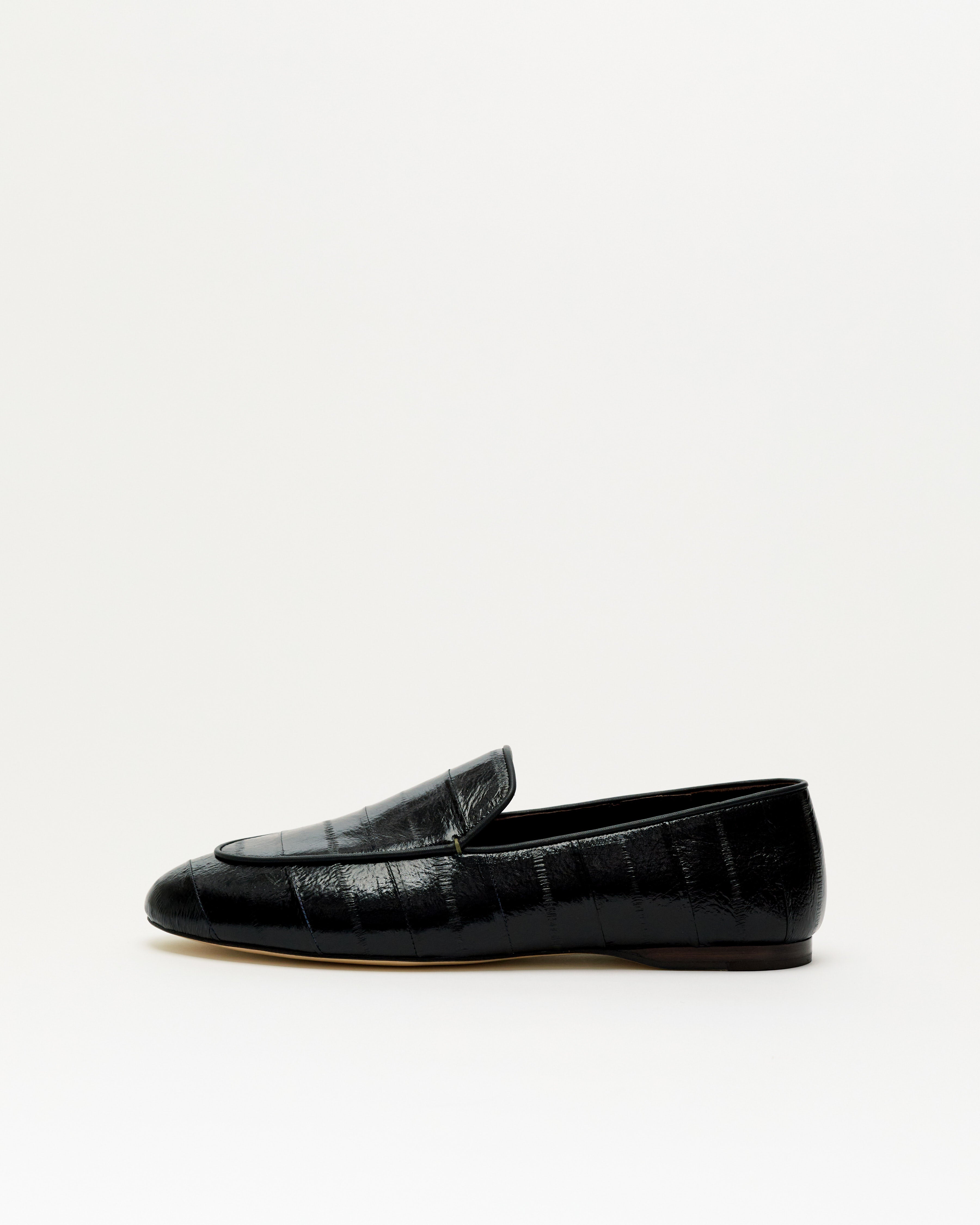 Cecil - Eel Leather in Black