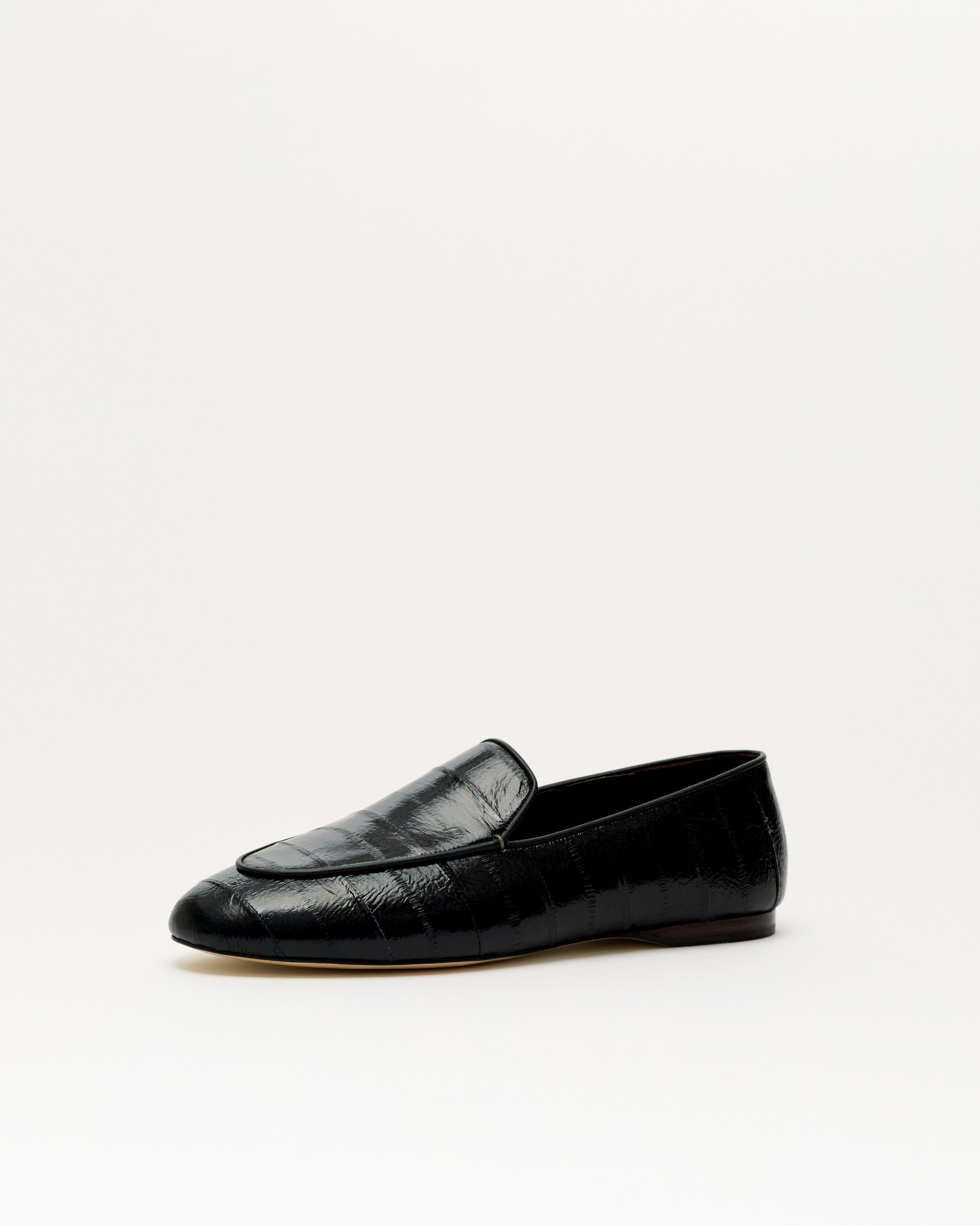 Cecil - Eel Leather in Black
