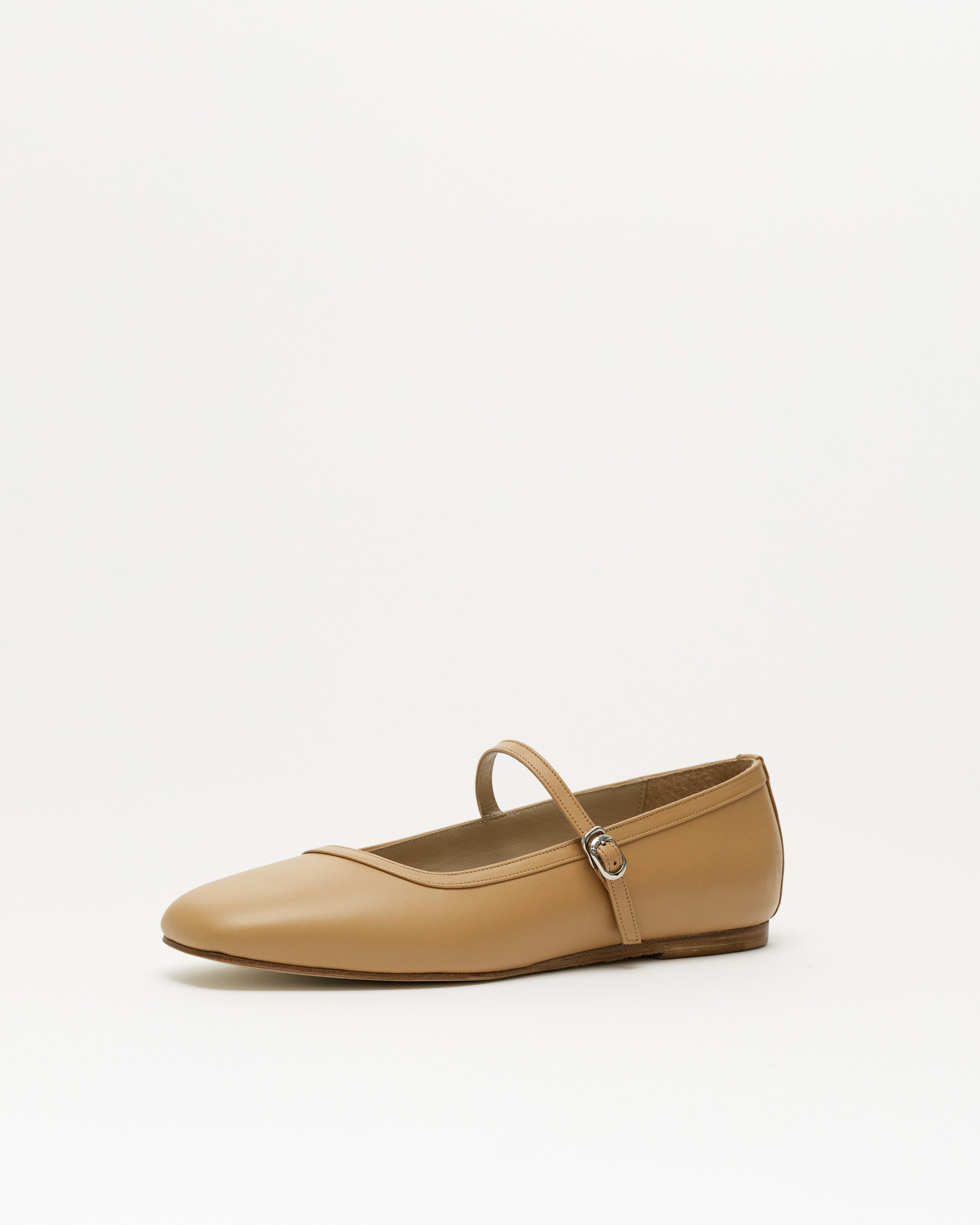 Mary me Jane - Leather in Warm Sand