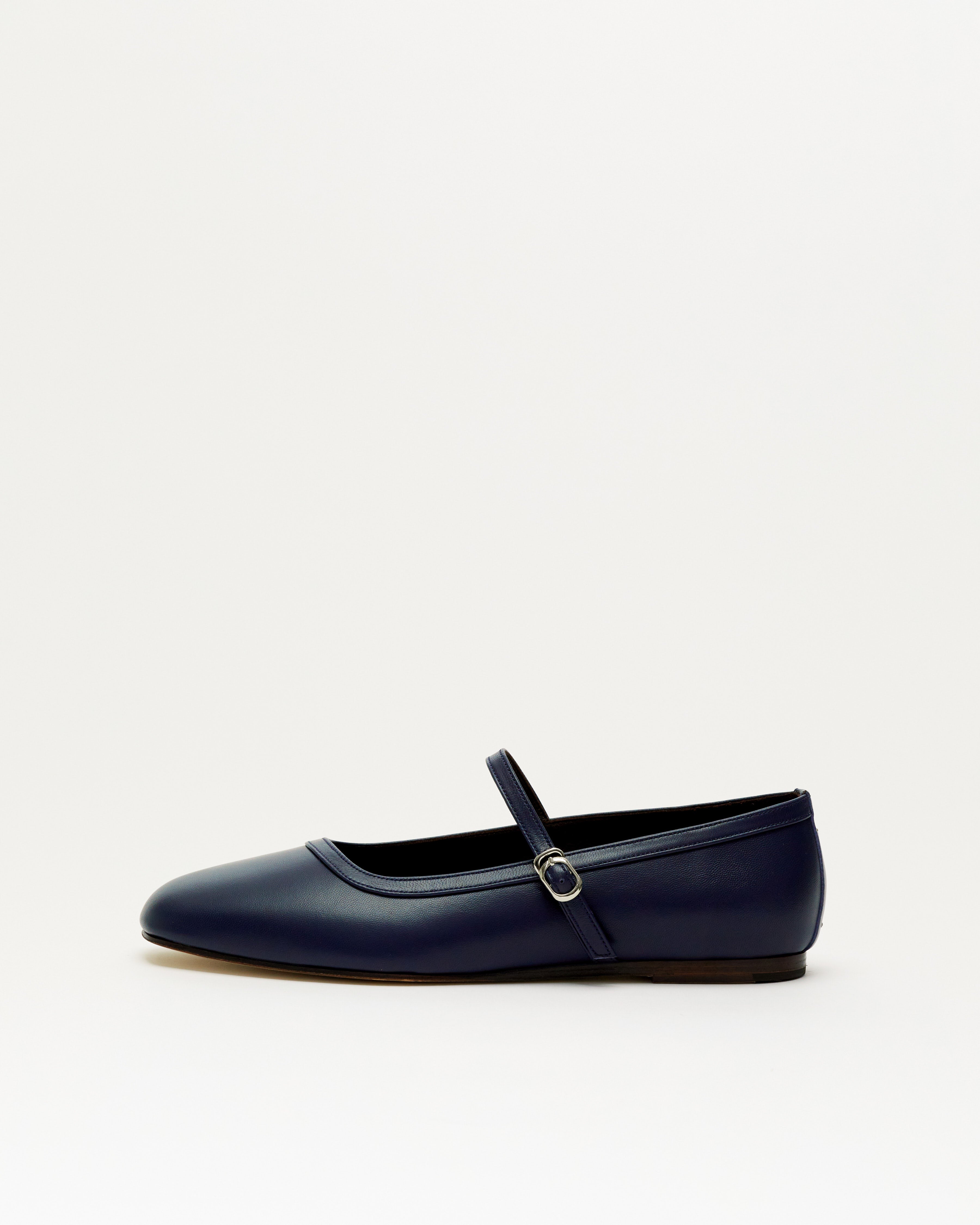 Mary me Jane - Leather in Navy