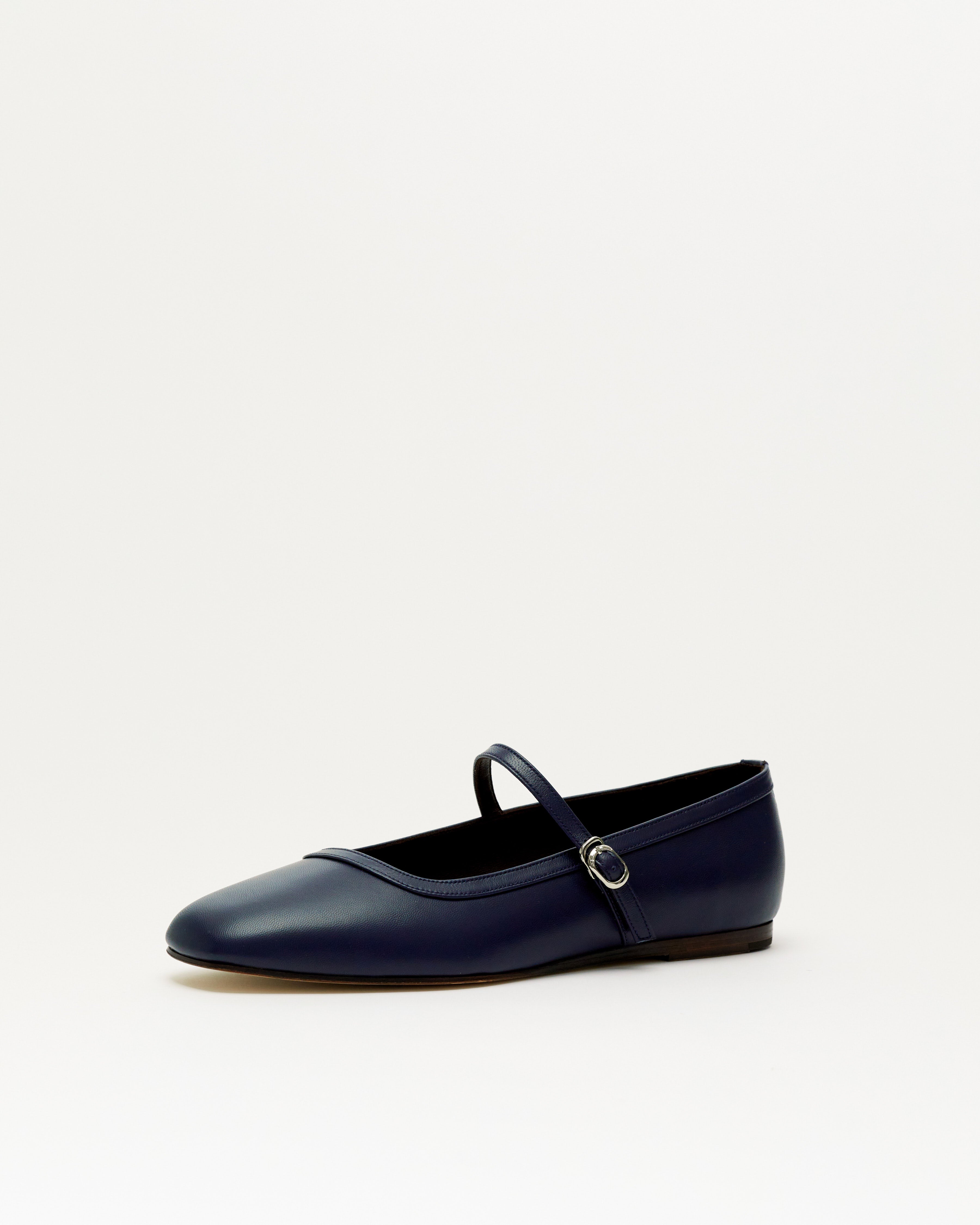 Mary me Jane - Leather in Navy