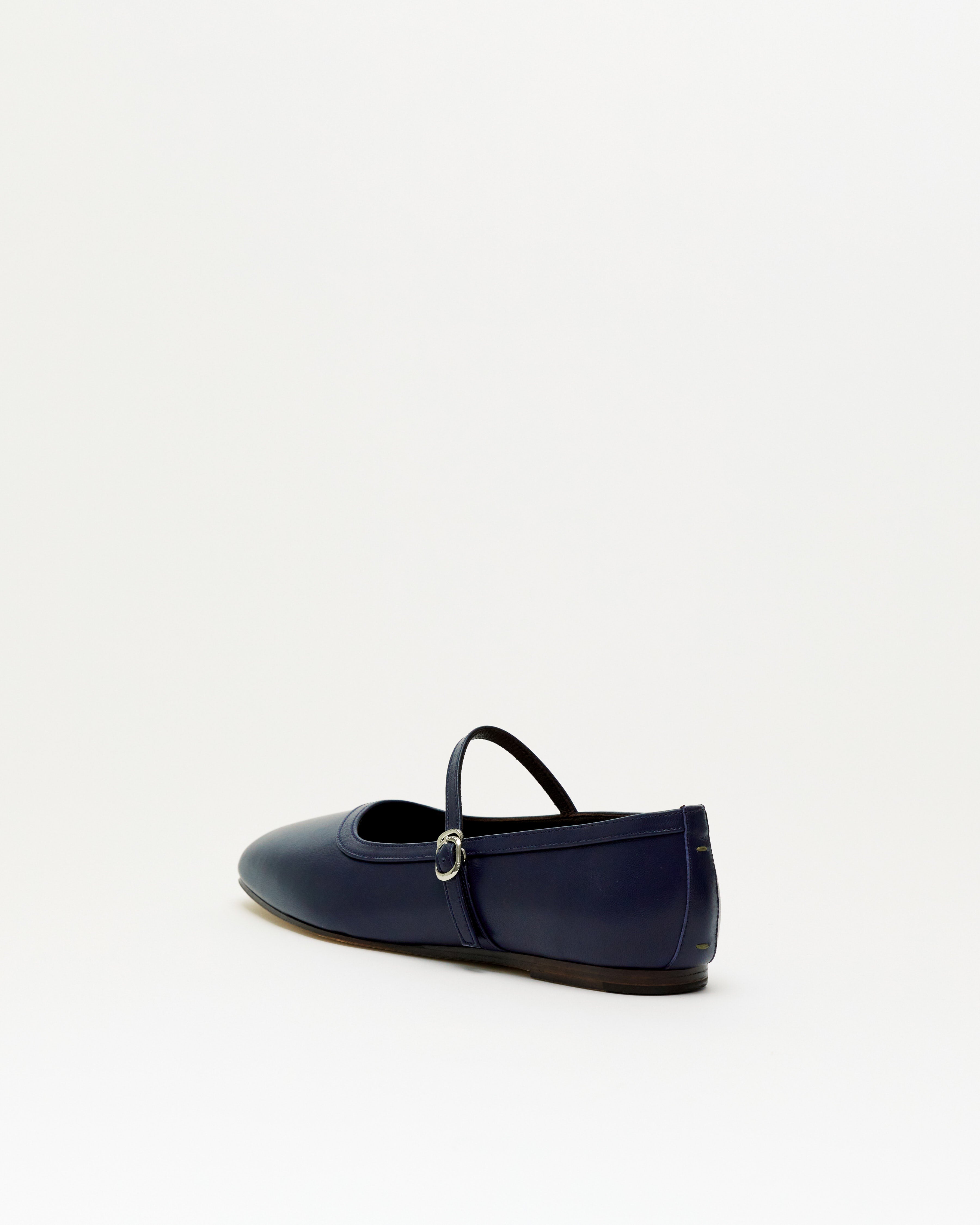 Mary me Jane - Leather in Navy