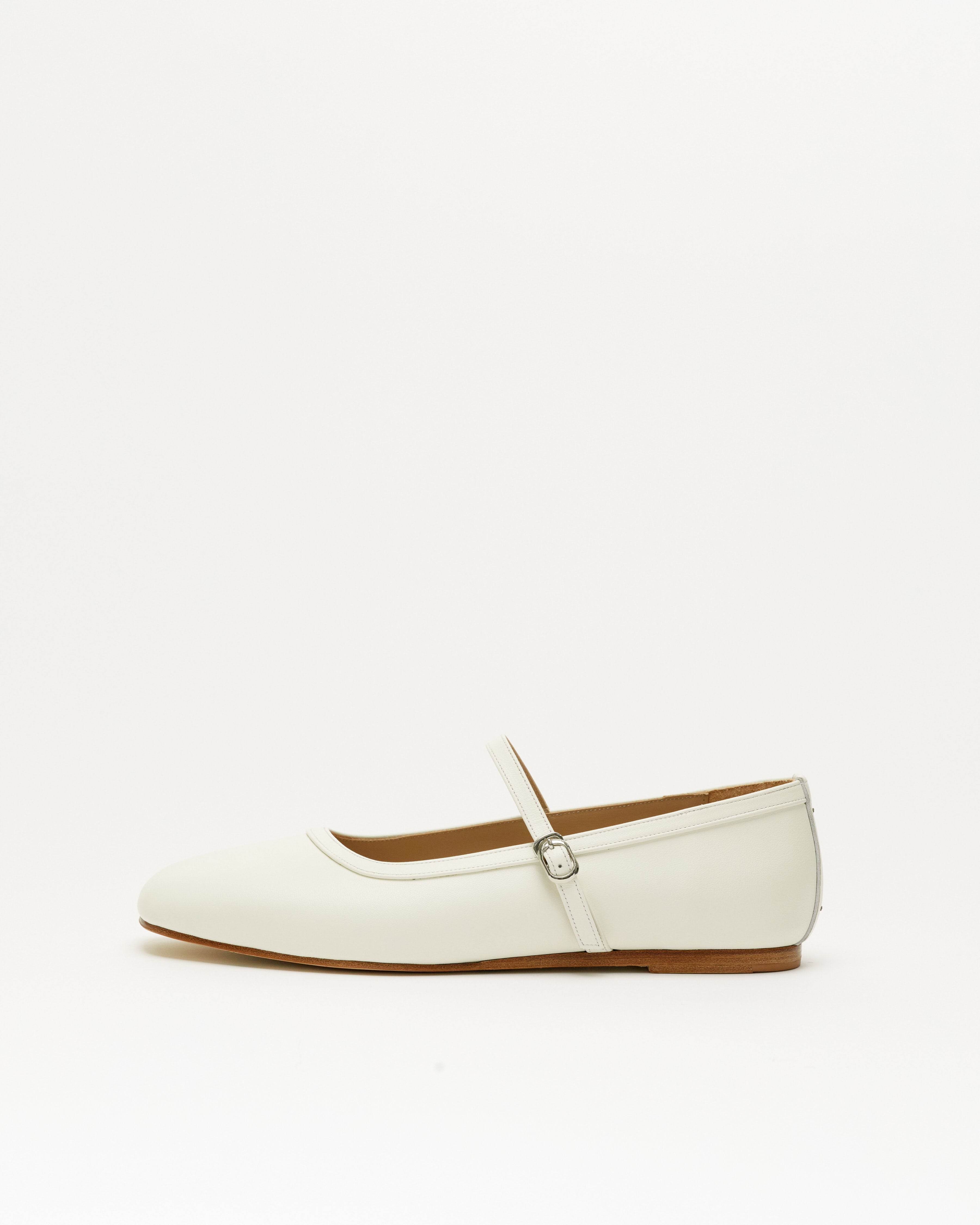 Mary me Jane - Leather in Warm White
