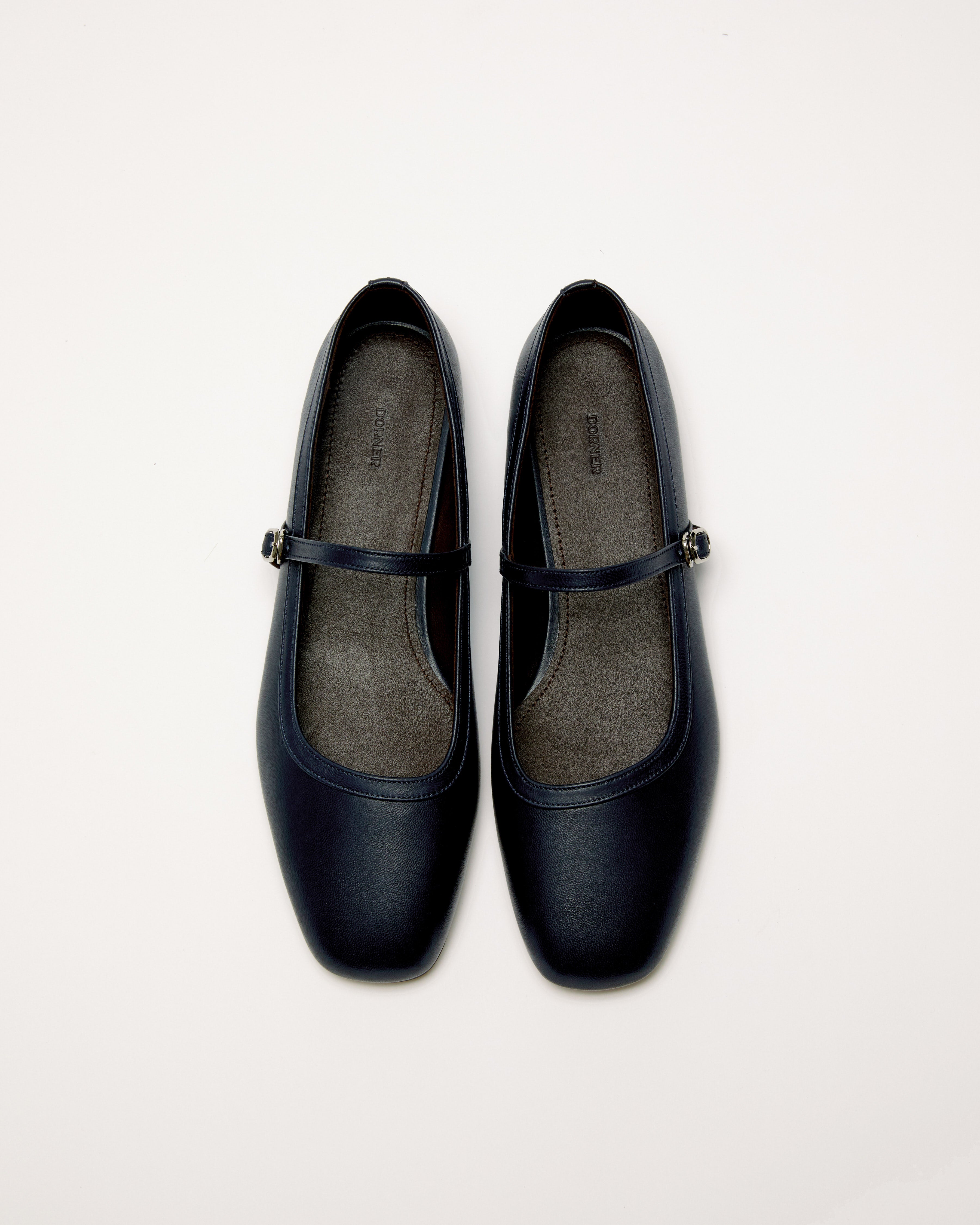 Mary me Jane - Leather in Navy