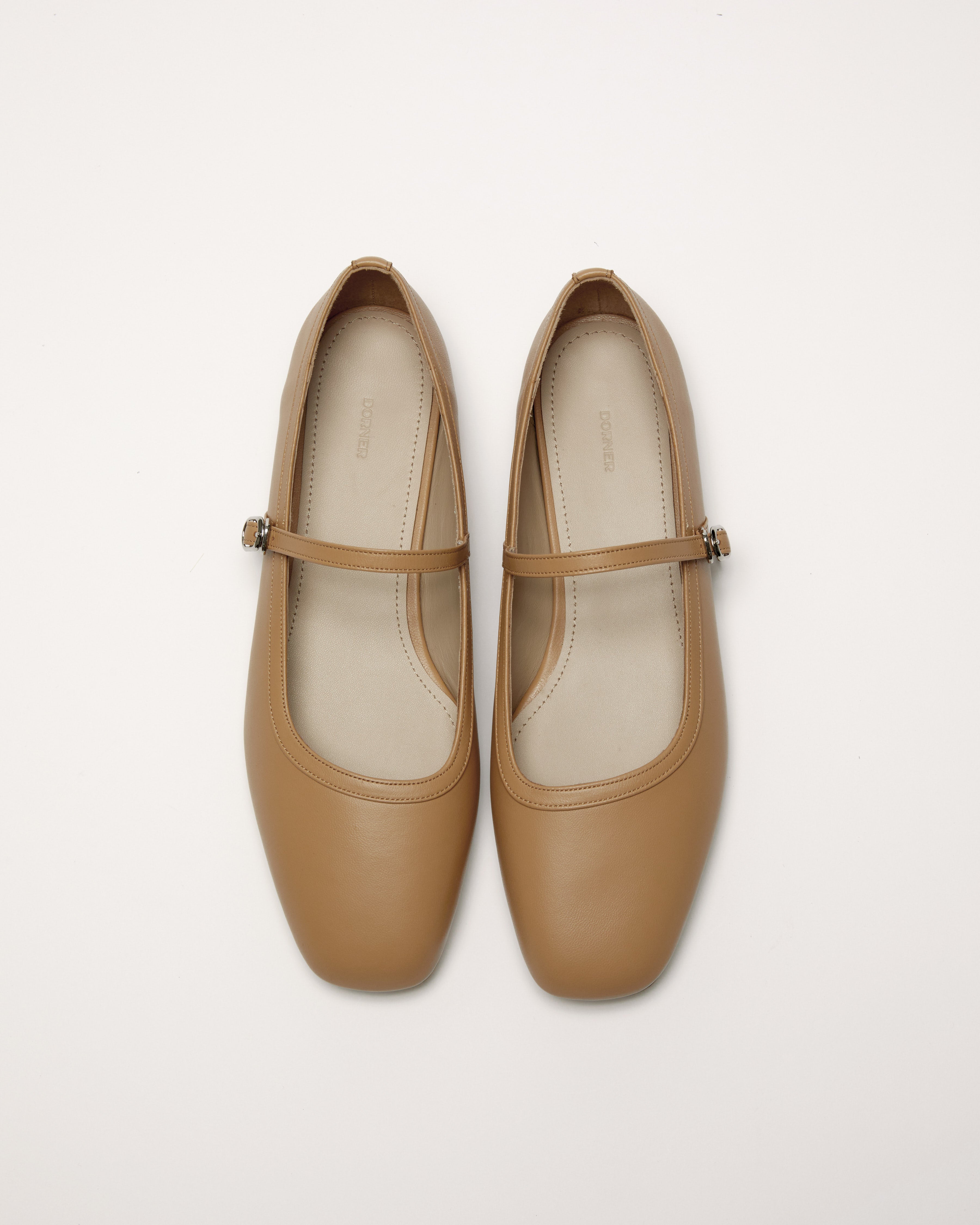 Mary me Jane - Leather in Warm Sand