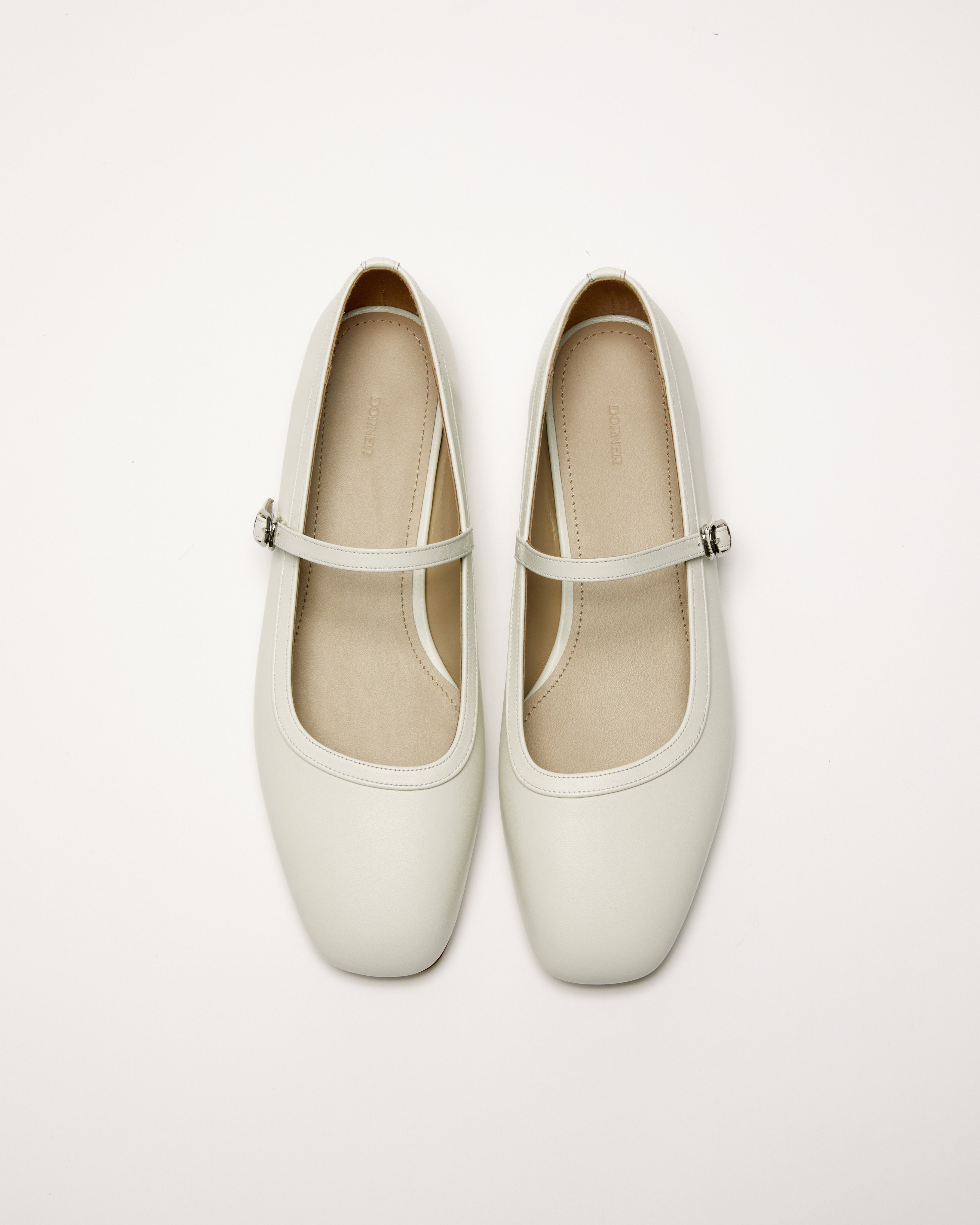 Mary me Jane - Leather in Warm White