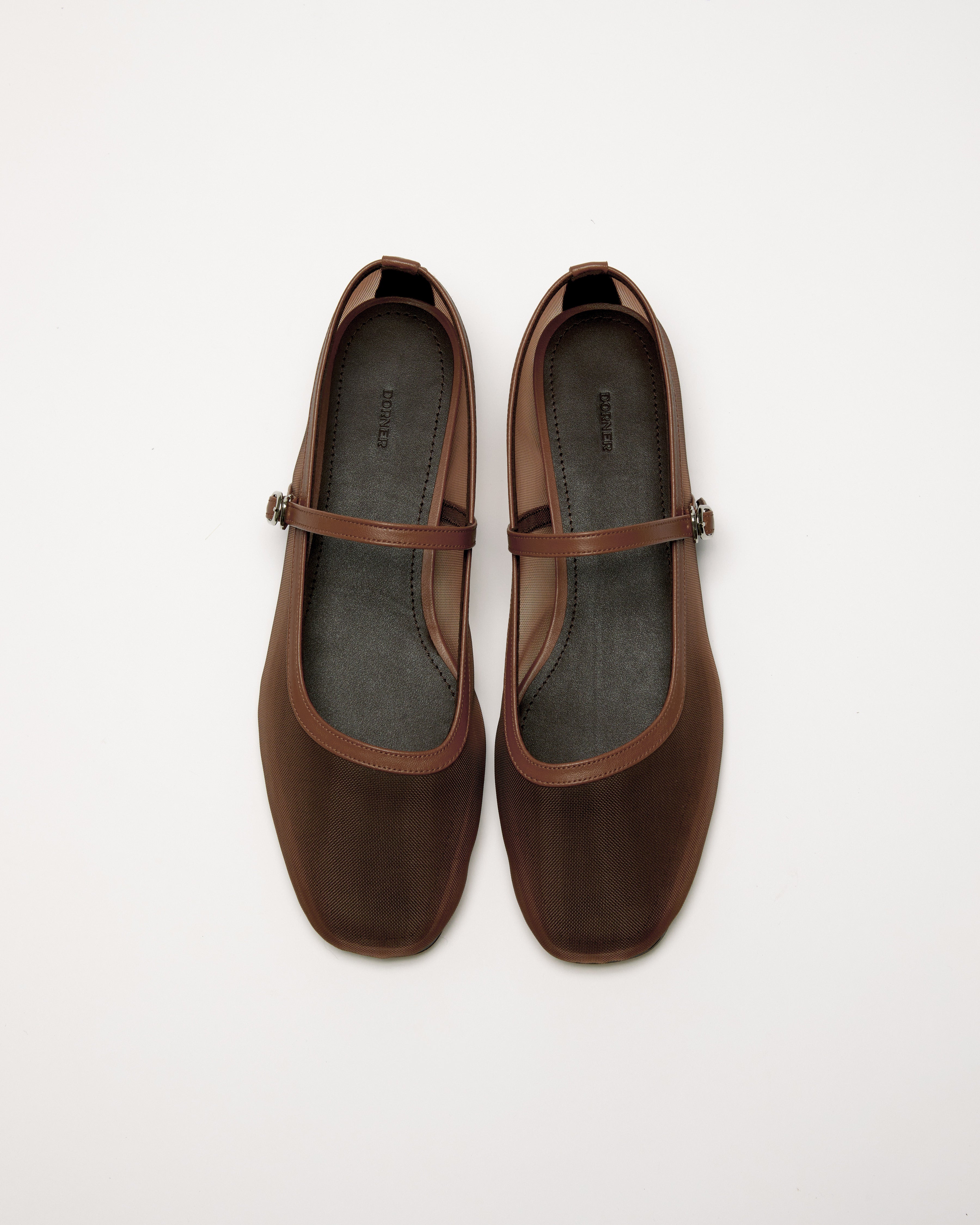 Mary me Jane - Sheer in Brown