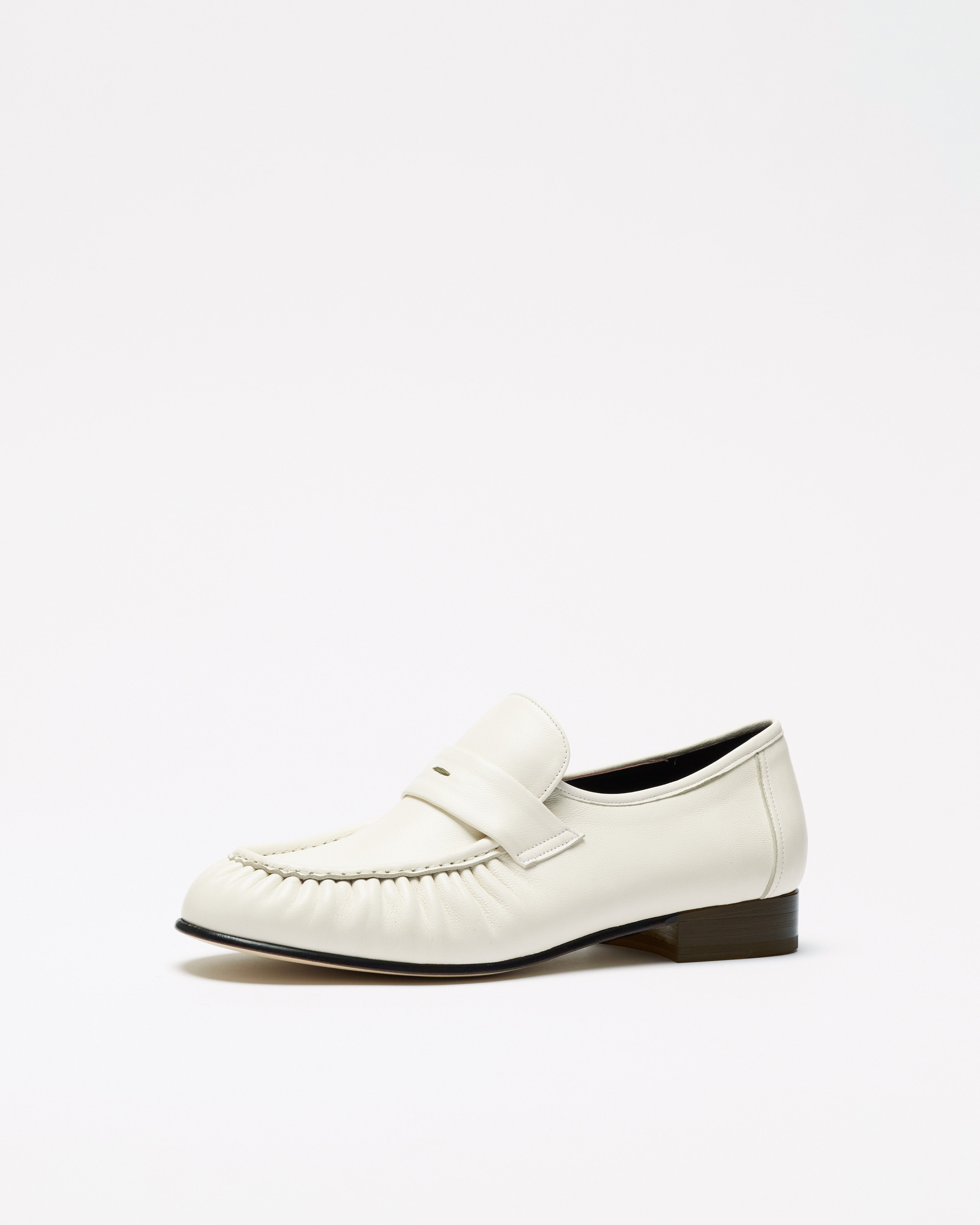 Louis - Leather in Creme