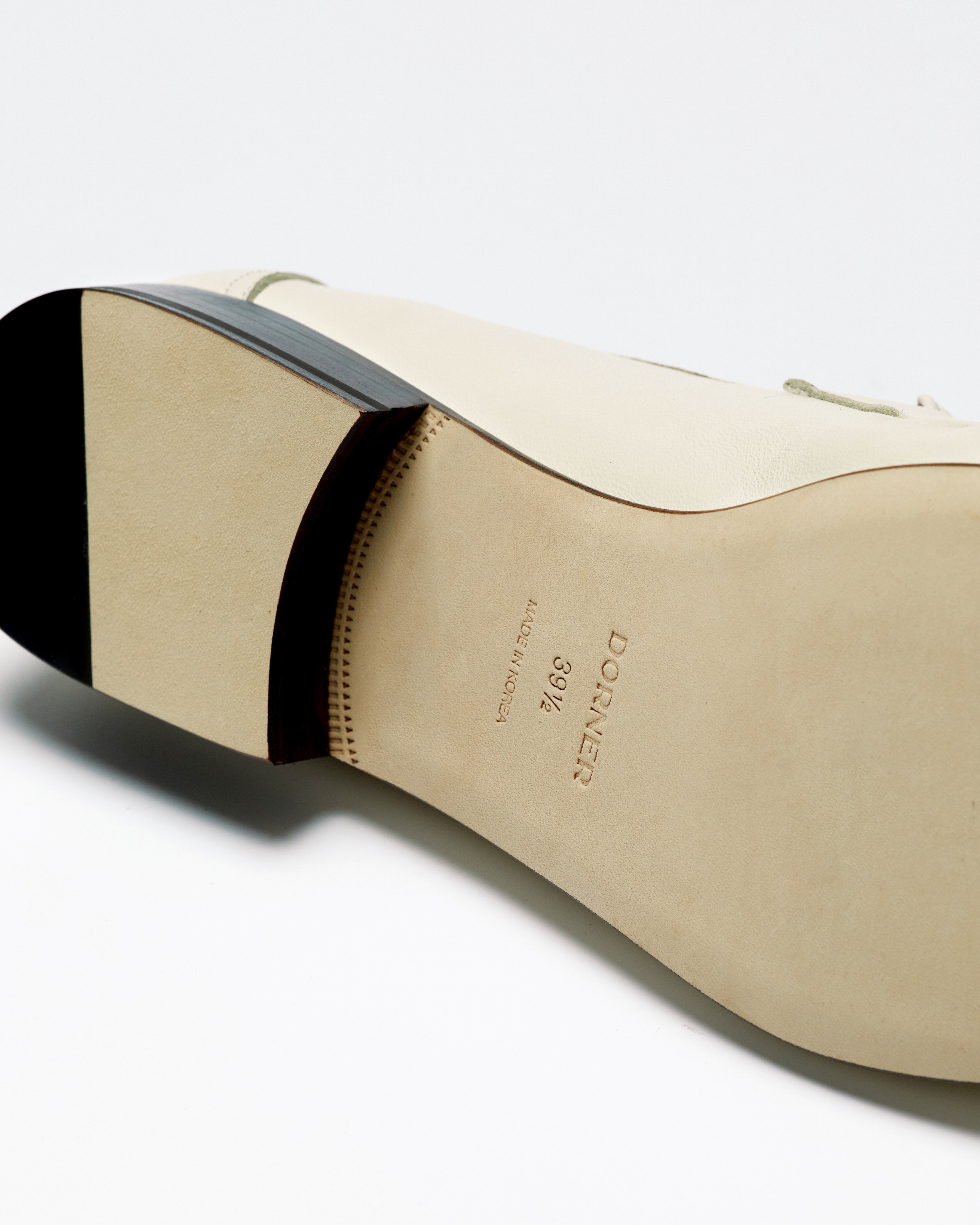 Louis - Leather in Creme