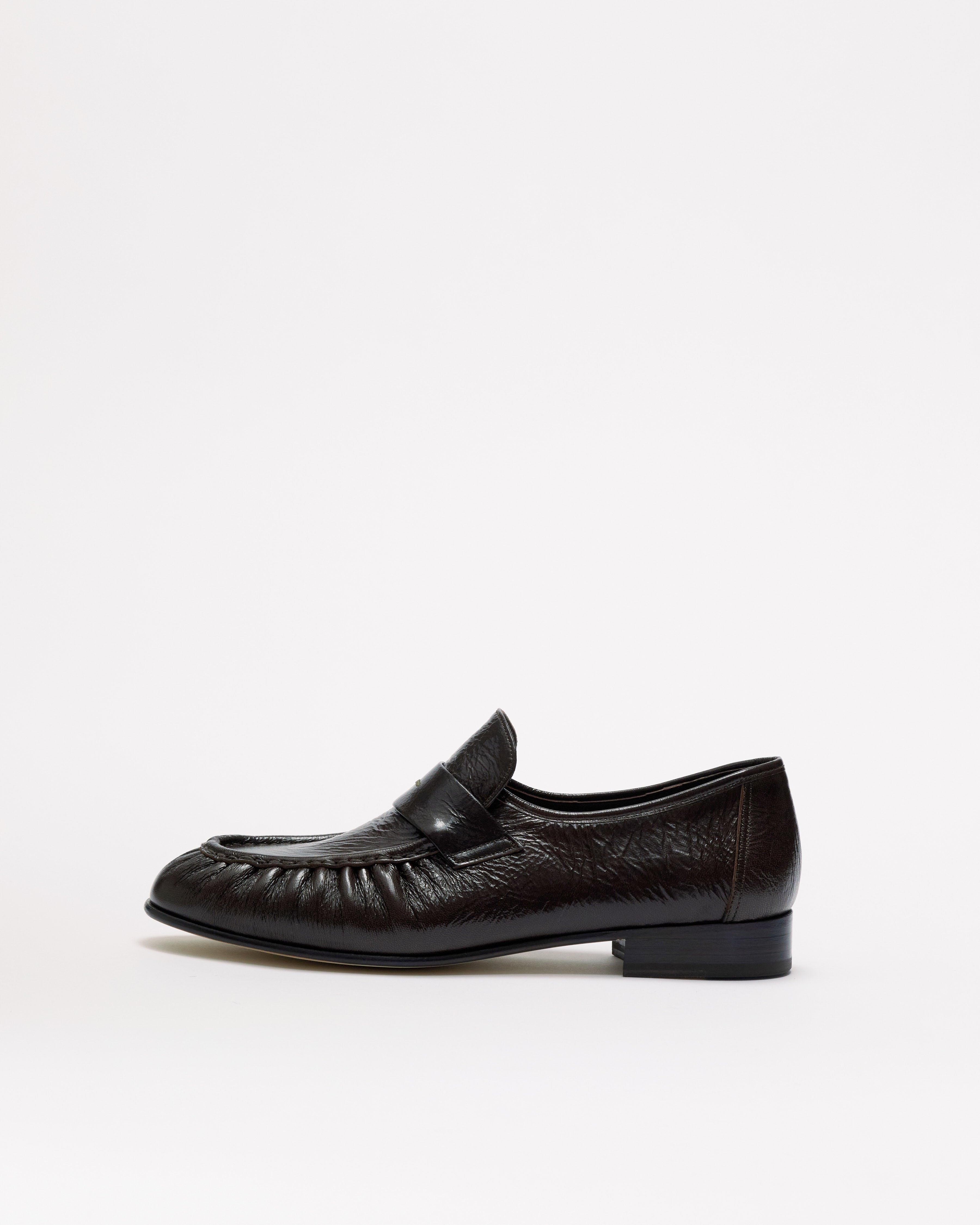 Louis - Soft Grain Leather in Brown