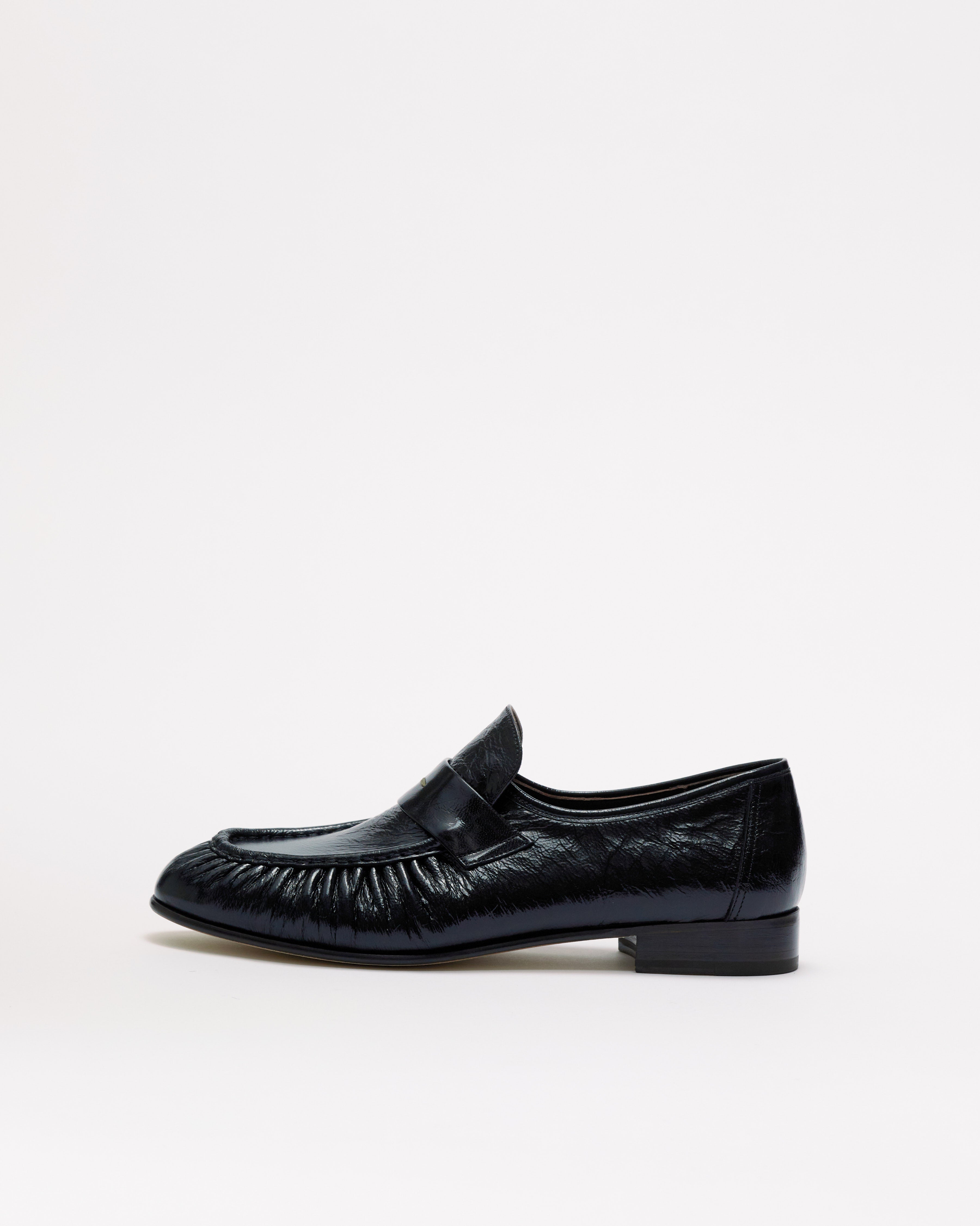 Louis - Soft Grain Leather In Black