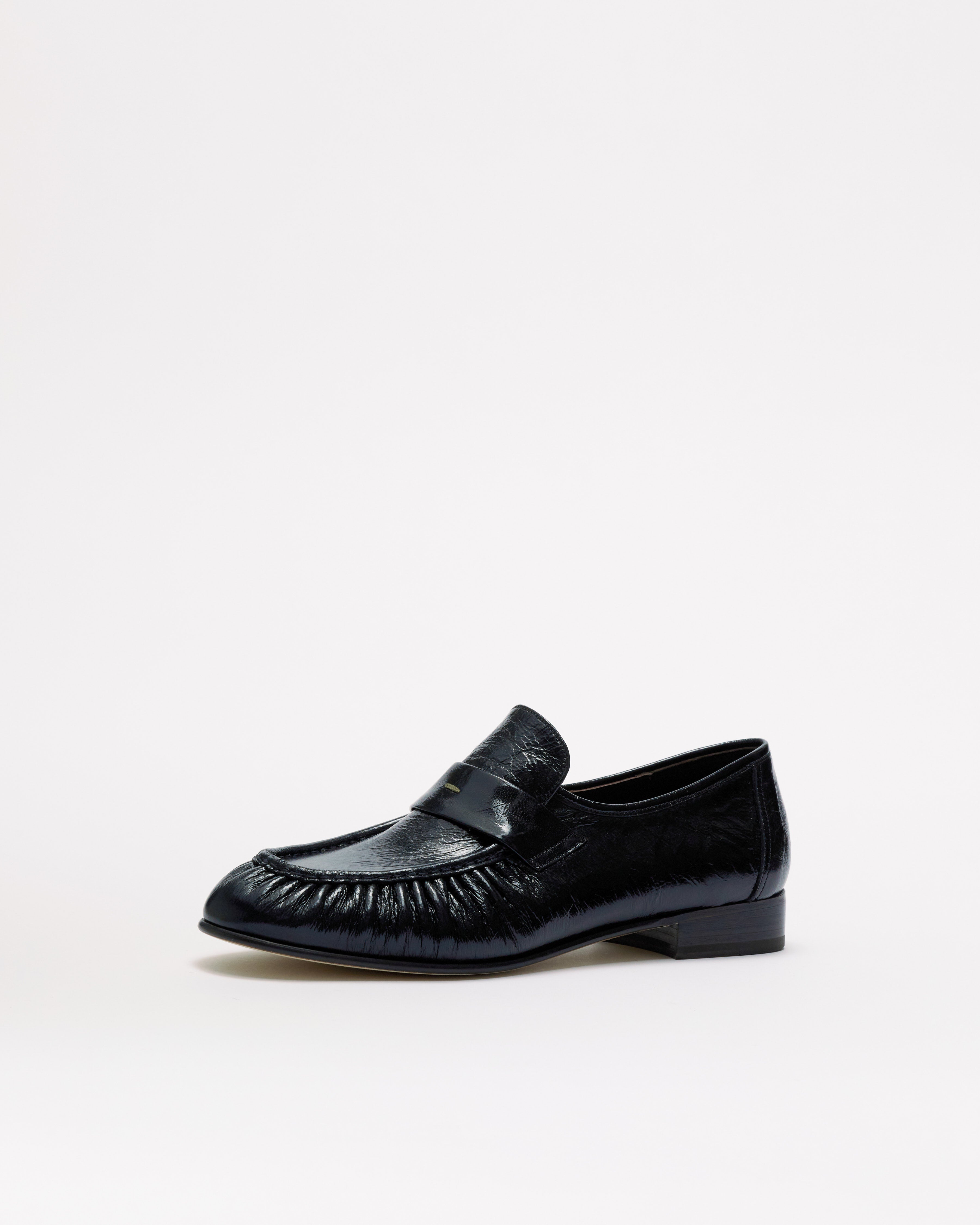 Louis - Soft Grain Leather In Black