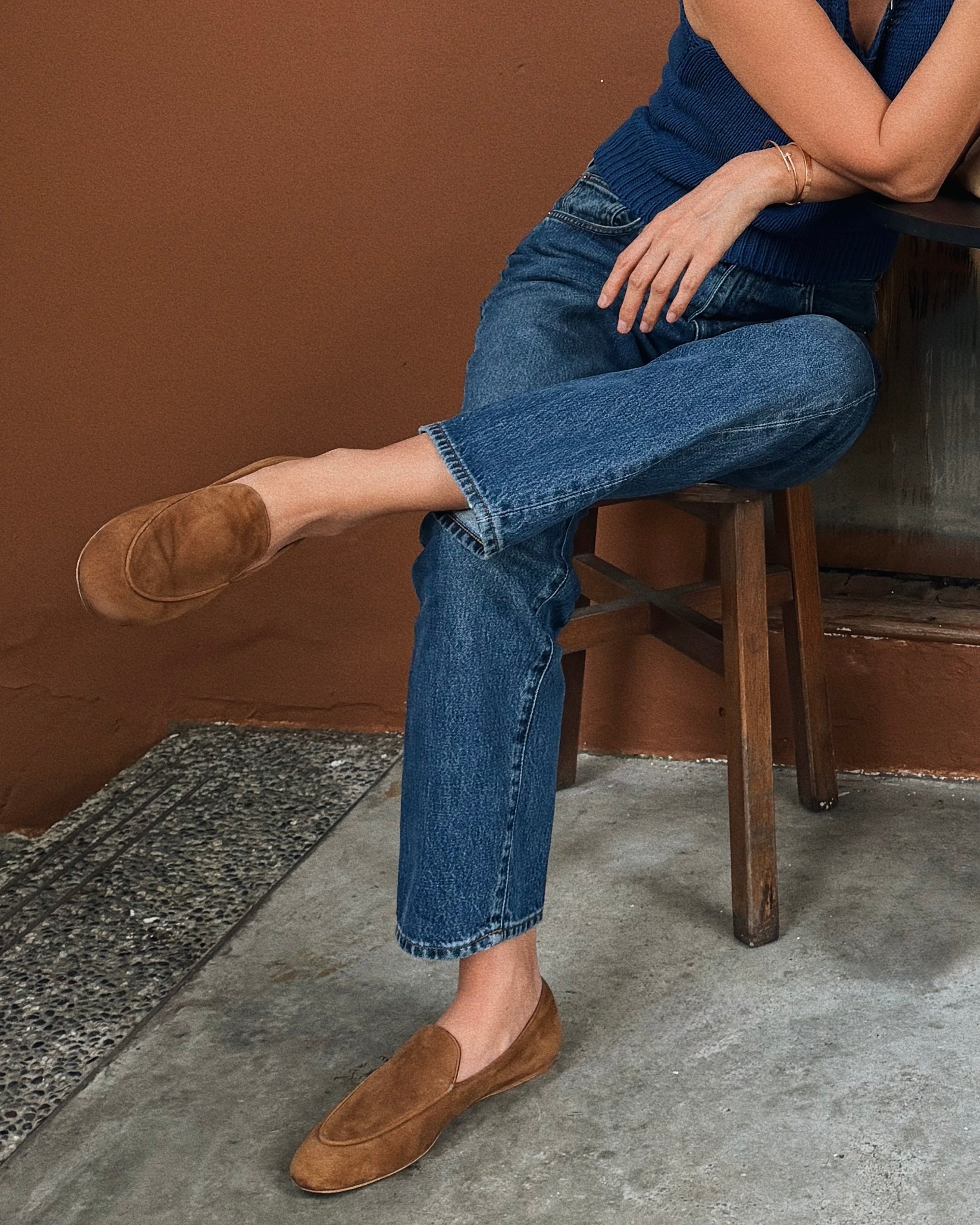 Cecil - Suede in Walnut
