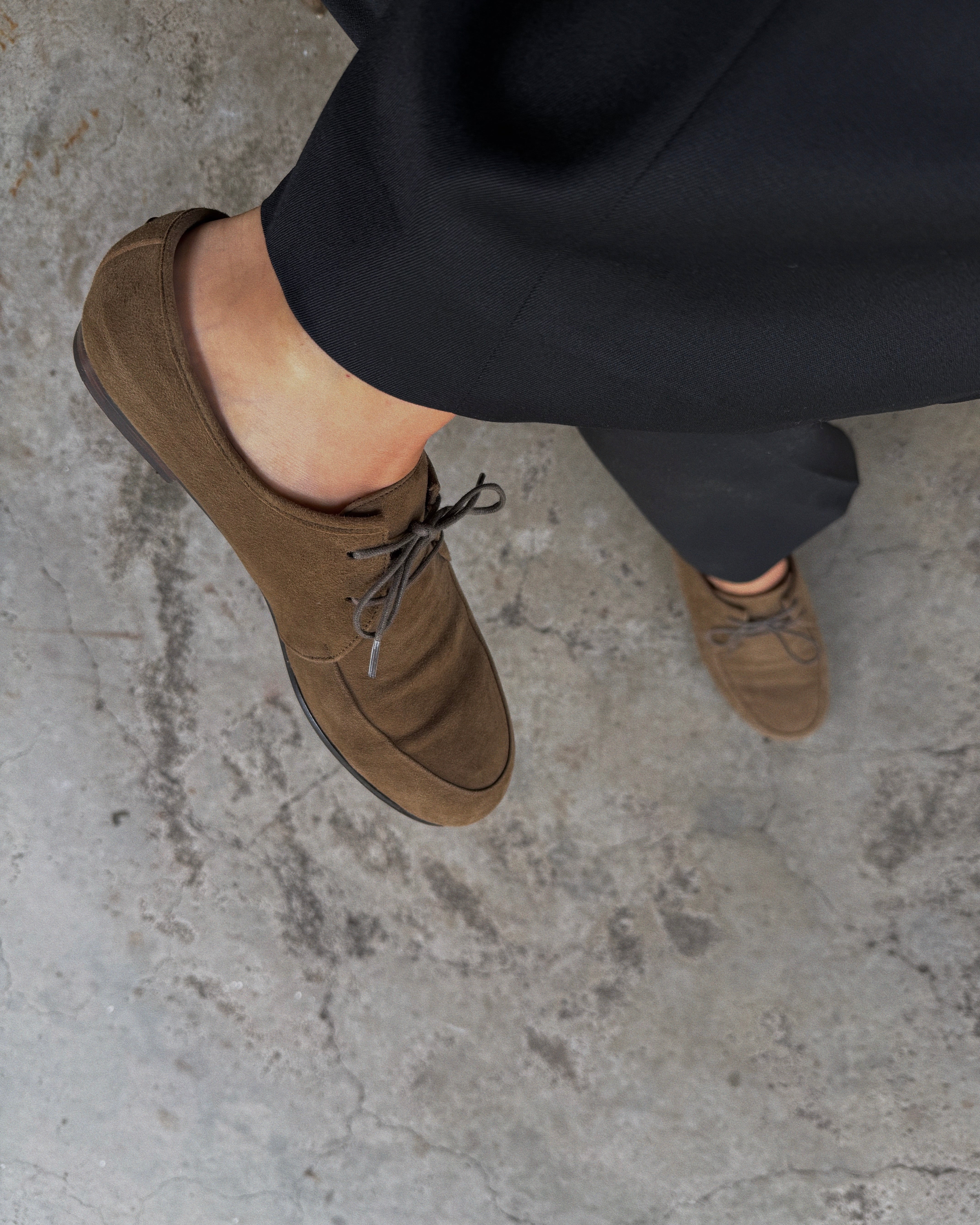 Evelyne - Suede in Khaki
